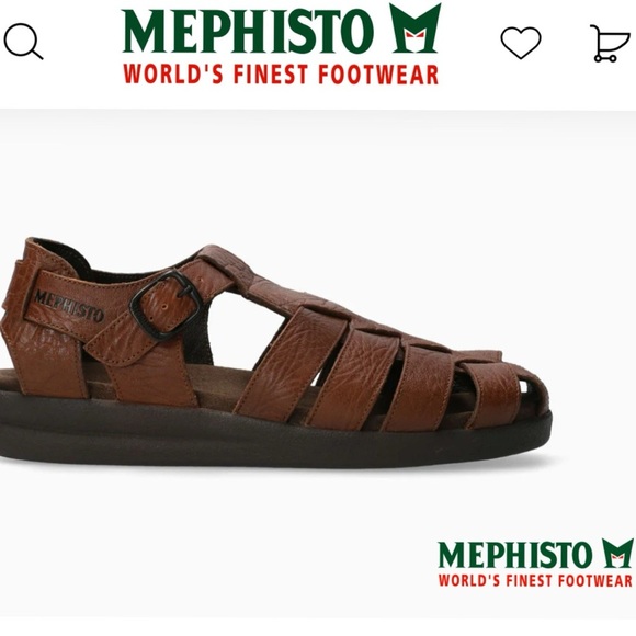 Mephisto Sam Fisherman Sandals Men’s Tan
Leather in DESERT NEW $319 Size 8 - Picture 4 of 7